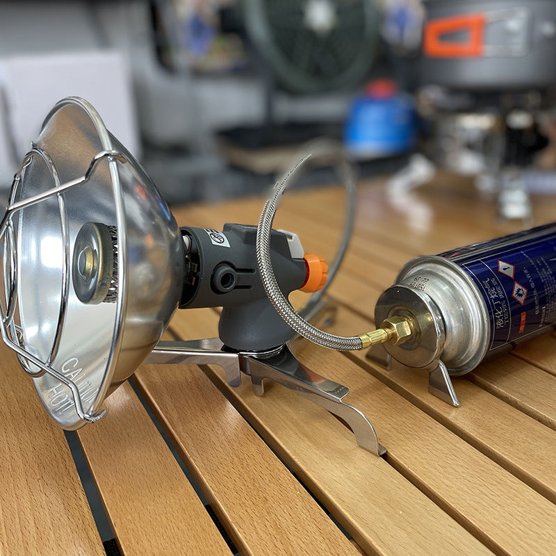 Portable Outdoor Camping Heater with Piezo Ignition for Backpacking