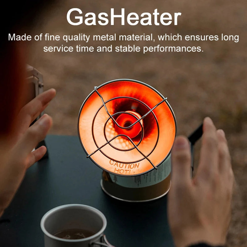 Portable Outdoor Camping Heater with Piezo Ignition for Backpacking
