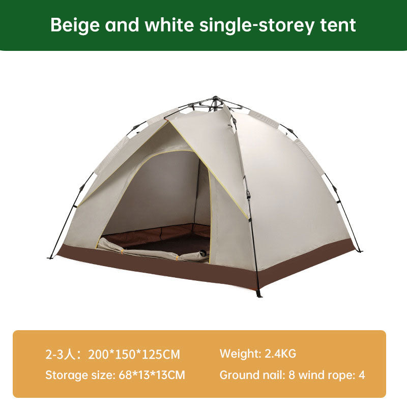 Quick-Setup Waterproof Camping Tent with UV Protection