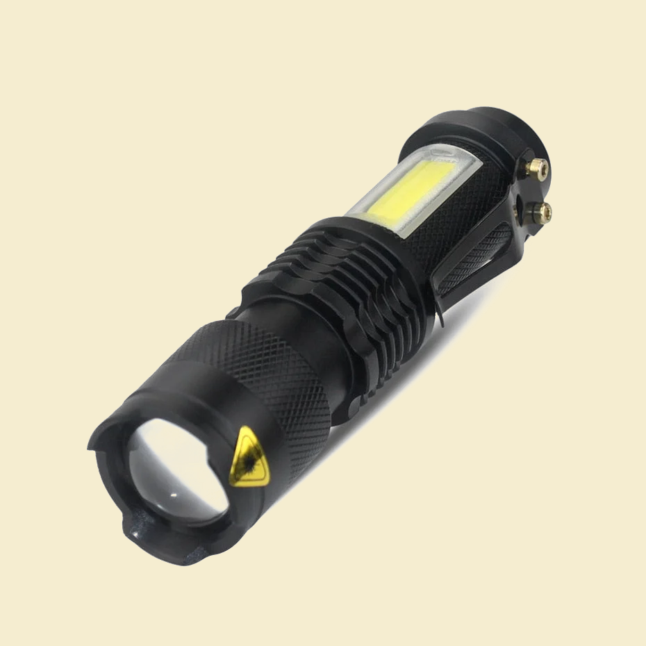 3800LM Zoom LED Flashlight High Power 