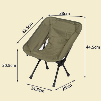 Super Light Folding Camping Chair detail view