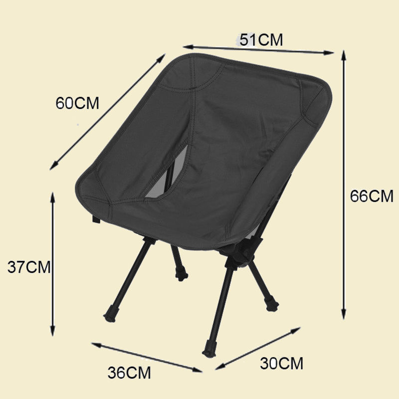Super Light Folding Camping Chair detail view