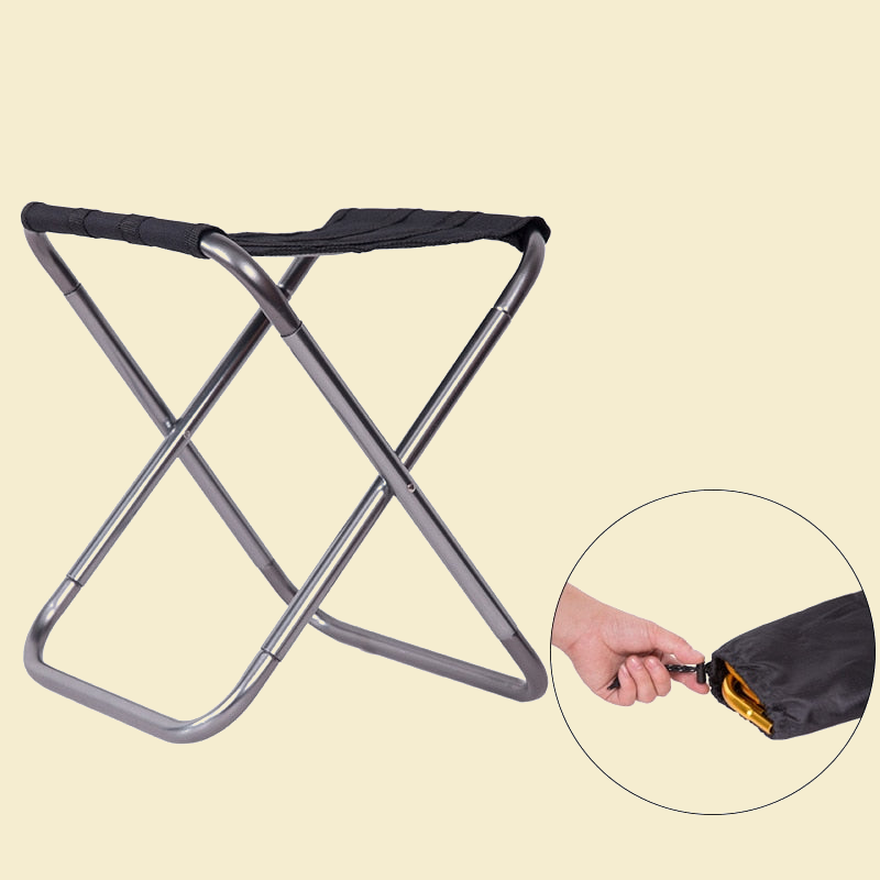 Portable Aluminum Folding Stool 
