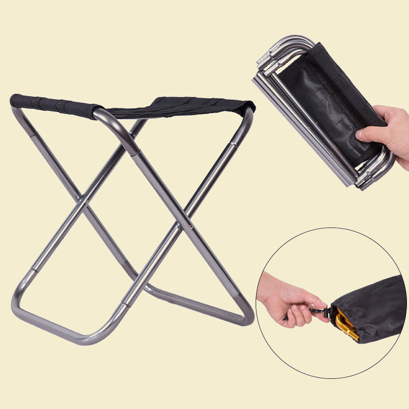 Portable Aluminum Folding Stool 1