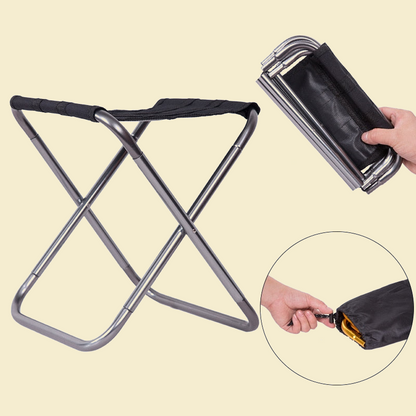 Portable Aluminum Folding Stool 1