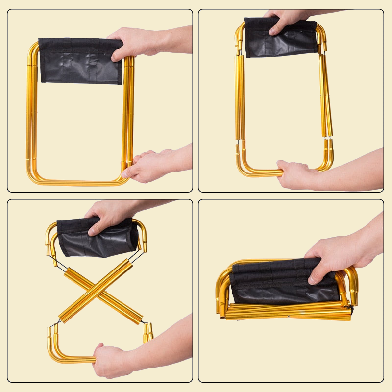 Portable Aluminum Folding Stool 2