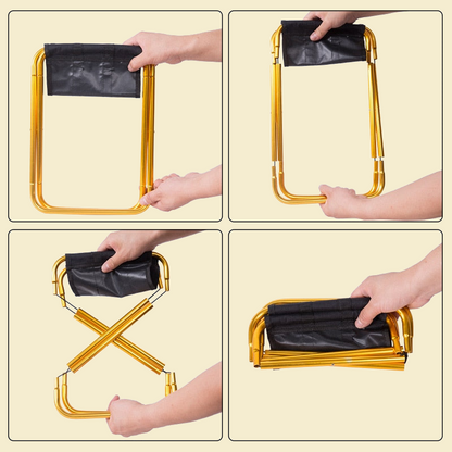 Portable Aluminum Folding Stool 2