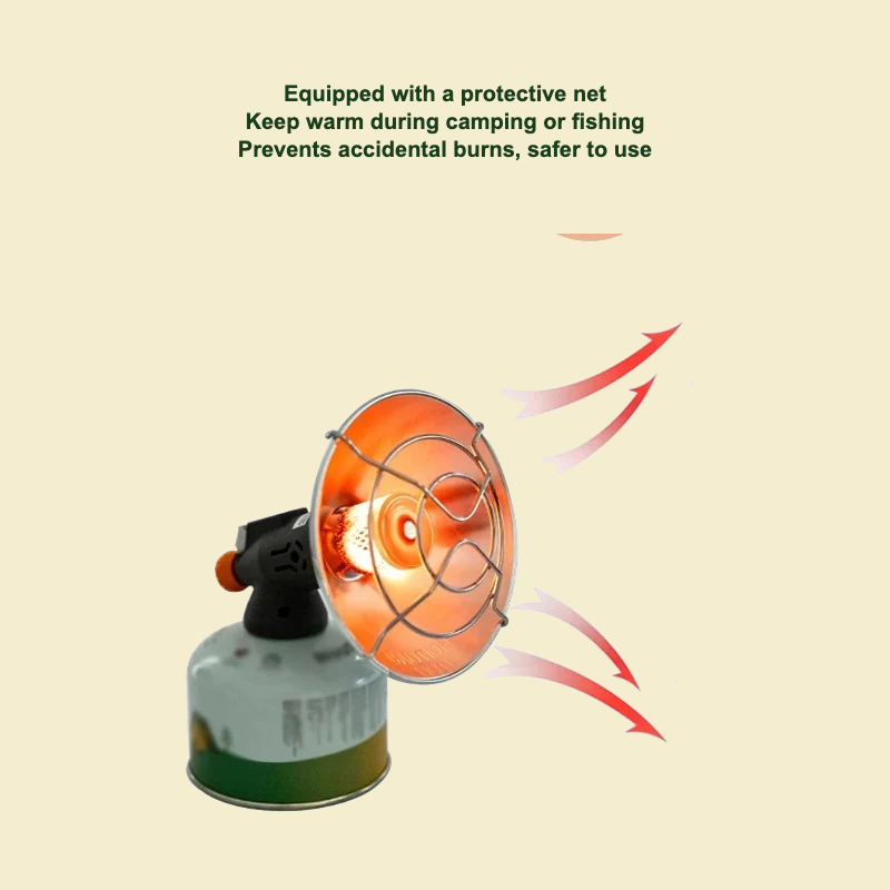 Portable Camping Heater protective net feature