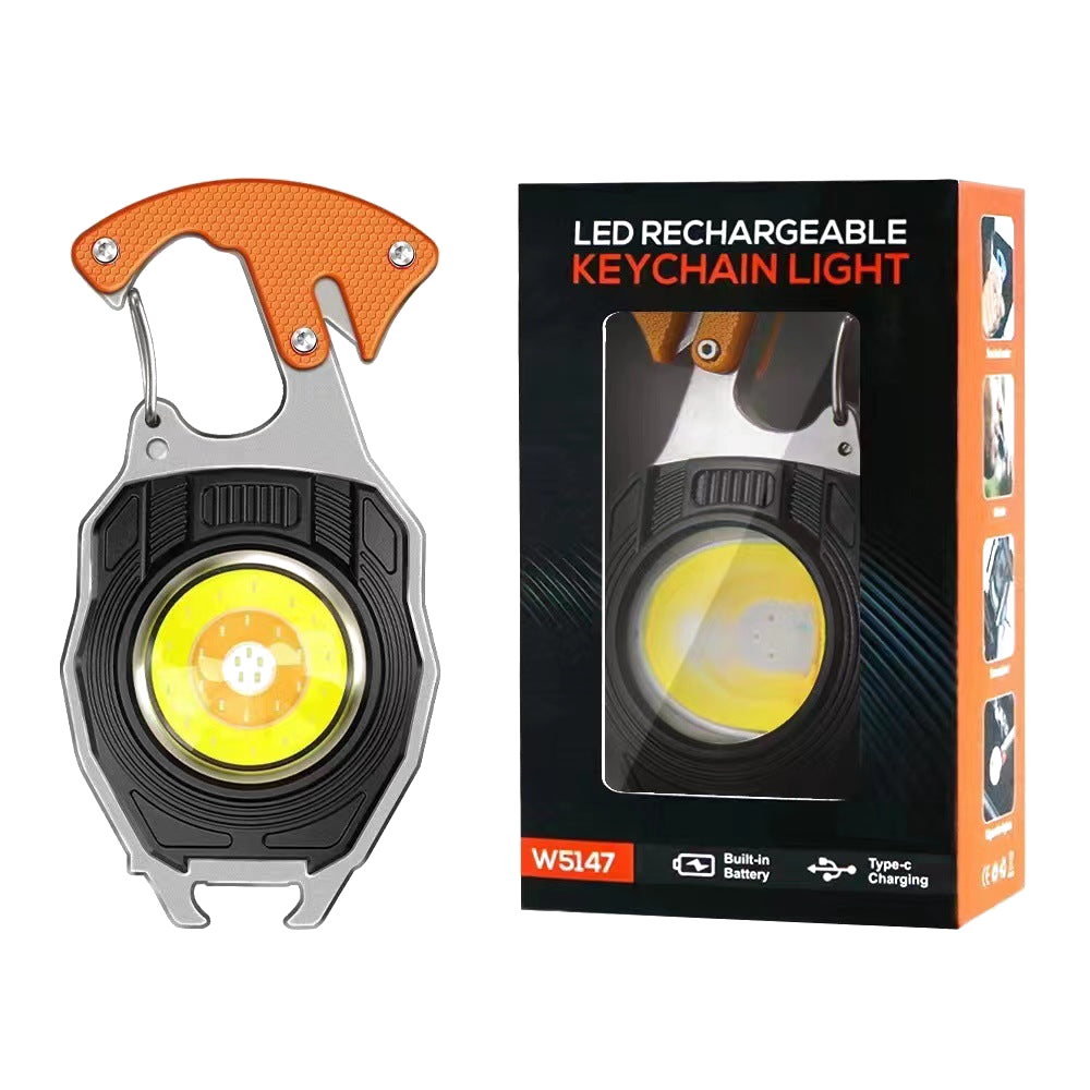 Multifunctional LED Keychain Work Light
