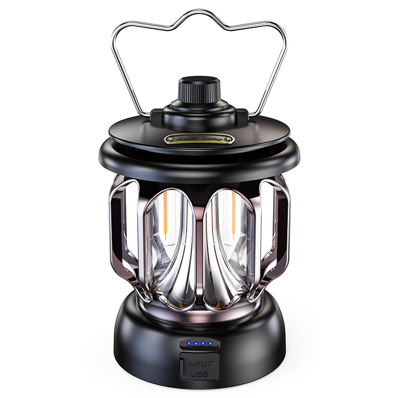 Retro Rechargeable LED Camping Lantern