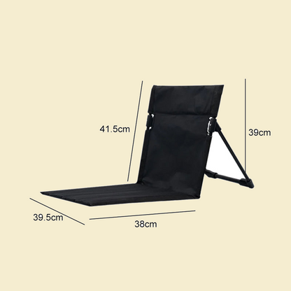 Foldable Camping Chair with Backrest detail view