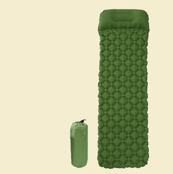 Insulated Camping Sleeping Pad green