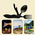 Stainless Steel Camping Tableware Set 