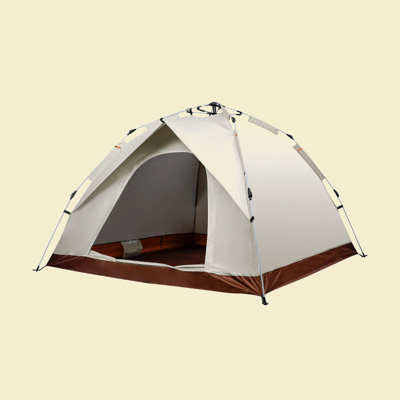 Quick-Setup Waterproof Camping Tent product photo on tan background
