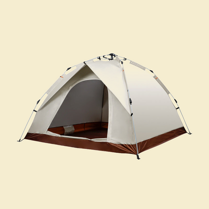 Quick-Setup Waterproof Camping Tent product photo on tan background