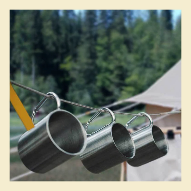 Stainless Steel Camping Water Cup 3