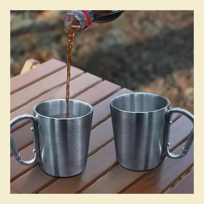 Stainless Steel Camping Water Cup 4