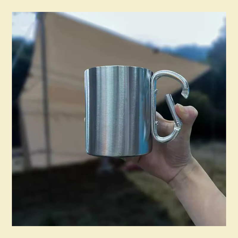 Stainless Steel Camping Water Cup 5