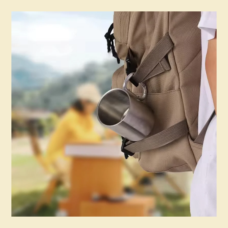 Stainless Steel Camping Water Cup 6